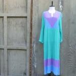 1970s Leisure Gown Maxi Dress